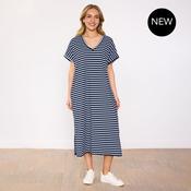 Rory Dress (Navy Stripe) image
