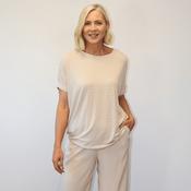 Sienna Top (Oatmeal Stripe) image