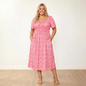 Ciara Dress (Pink Star)