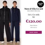 Mara &amp; Ella Co-ord (Black &amp; Navy) for €120