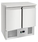 Atosa ESL3801GR Two Door Worktop Fridge