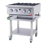 Banks B40H Four Burner Hob
