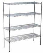 Atlas Chrome Shelf Racking Set B image