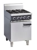 Blue Seal Cobra CR6D - 600mm Four Burner Gas Range Static Oven image