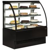 Interlevin Italia Range EVO900 B Black Patisserie Display Cabinet