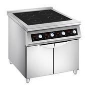 Mastro Induction plate with 4 cooking zones each 5,0 kW on closed cabinet image