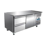 UNIFROST CR1360FT-2D 2 DOOR FLAT TOP COUNTER 1 DOOR 2 DRAWER
