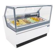 UNIFROST ICD66 GELATO 6 PAN DISPLAY + UNDERSTORAGE 1283*700*1280