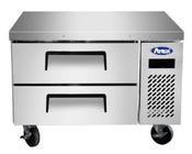 ATOSA MGF8448 DOUBLE REFRIGERATED CHEFS TABLE 36" 0-4