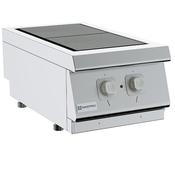 Mastro Electric hob with 2 tilting plates each 3 kW, tabletop