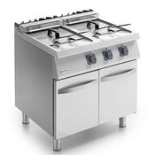 Mastro Electric fryer on closed cabinet, 2x 18 litres image