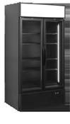 Tefcold Black Hinged Door