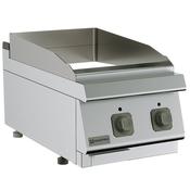 Mastro 700 Electric griddle plate, tabletop model, smooth chromed plate 