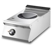 Virtus Induction wok, top version, 1 cooking zone 5 kW 