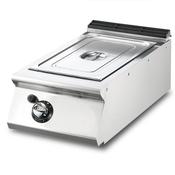 Virtus Gas bain marie, top version, GN 1/1