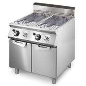 Virtus Gas pasta cooker, 2 GN 2/3 wells, capacity 2x 26 litres