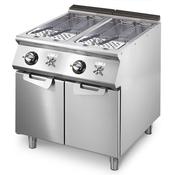 Virtus Electric pasta cooker, 2 GN 2/3 wells, capacity 2x 26 litres, fixed heating elements