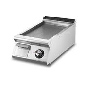 Virtus Electric griddle, top version, ribbed chromed plate