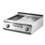 Virtus Electric griddle, top version, 1/3 grooved plate and 2/3 smooth