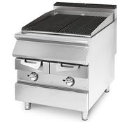 Virtus Gas grill, cooking zone in stainless steel, meat/fish image