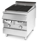 Virtus Electric grill, cooking zone in stainless steel, meat/fish