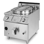 Virtus Gas tilting bratt pan, capacity 60 litres, stainless steel well