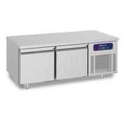 Virtus Refrigerated undercounter 700 mm with 2 drawers GN 1/1 for cooking hobs, 1200 mm