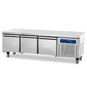 Virtus refrigerated undercounter with 3 drawers 1/1 for cooking hobs 700, w=1600 mm