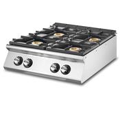 Virtus Gas range with 4 burners, pressed working top image