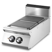 Virtus Electric range, top version, 2 square hot plates