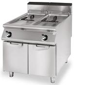 Virtus Gas fryer, capacity 2x 13 litres
