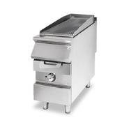 Virtus Gas grill, cooking zone in stainless steel, meat/fish image