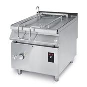 Virtus Electric tilting bratt pan, capacity 80 litres, stainless steel well, motorized image