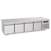 Virtus refrigerated undercounter with 4 drawers 1/1 for cooking hobs 900, w=2200 mm