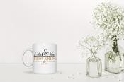 Personalised Mrs. &amp;amp; Mrs. Mug 10 oz./11 oz.