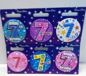 Birthday Badge - 7th