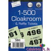 Cloakroom &amp; Raffle Tickets Book