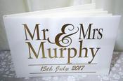 Personalised Wedding Guest Book