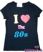 I Love the 80's - Tshirt image