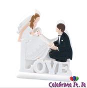 Wedding Cake Topper - Love image