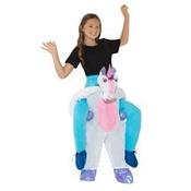 Kids Piggyback Unicorn Costume image