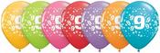 9th BIRTHDAY (pack of 6) image