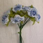 Large Tea Rose - Blue