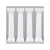 White Grecian Pillars - 5inches