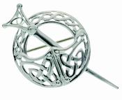 Medium Silver Tara Brooch