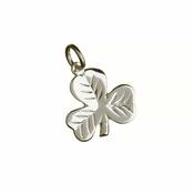 Sterling Silver Shamrock Charm