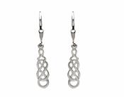Fligree Celtic Drop Earrings