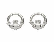 Claddagh Stud Earrings