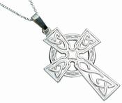 Large Stamped Celtic Cross