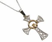 Celtic Cross &amp;amp; 10Ct Claddagh